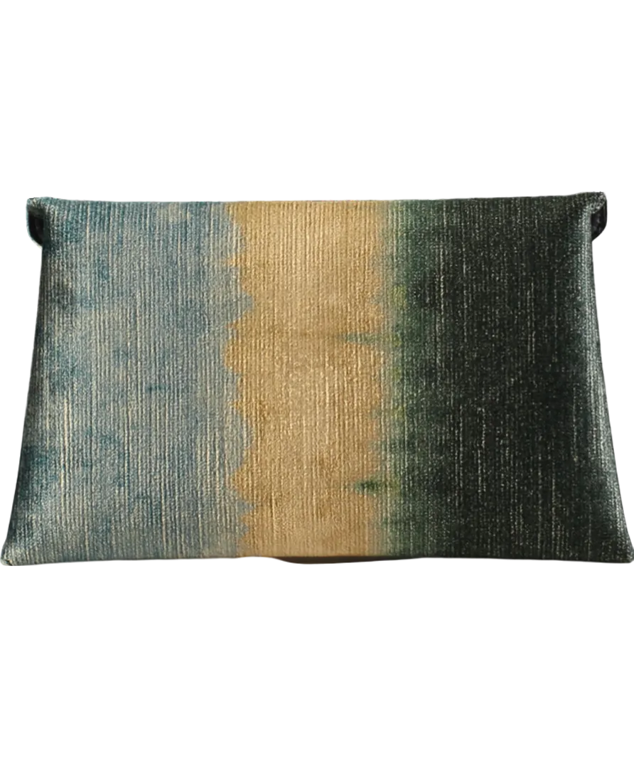 Altuzarra Blue X Kravet Couture Envelope Clutch Bag One Size