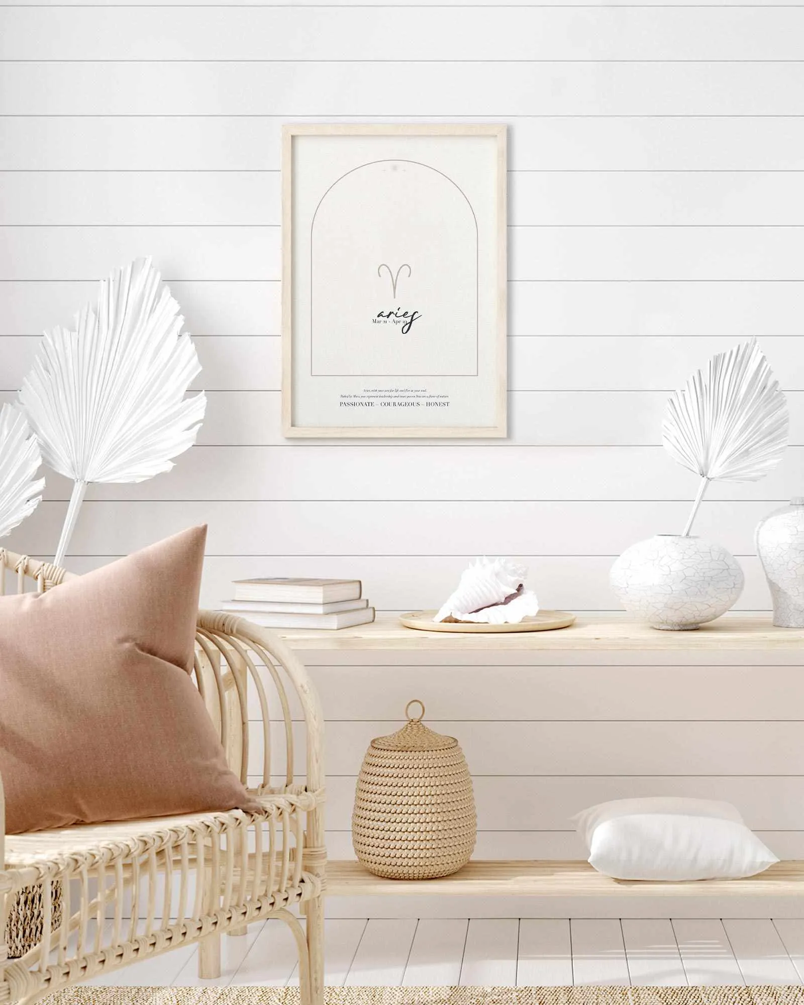 Aries Star Sign Art Print