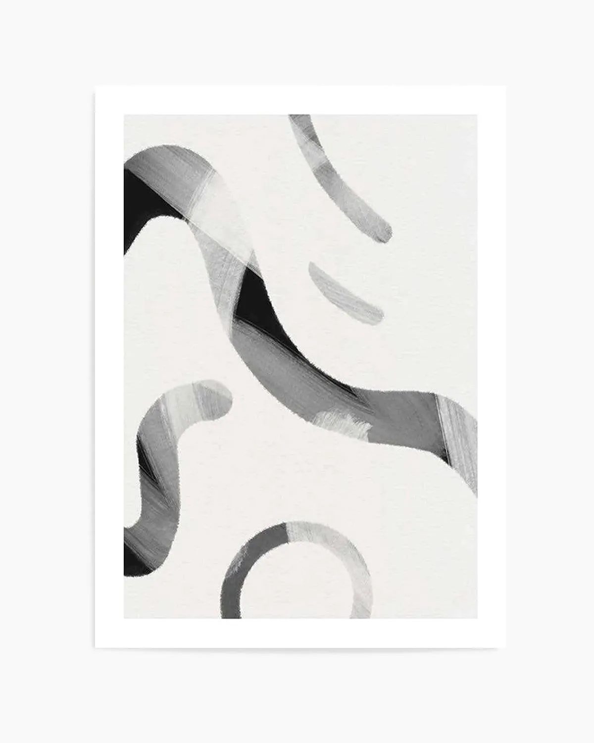 Arrondi II Art Print
