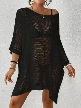Crochet Sheer Beach Cover Up