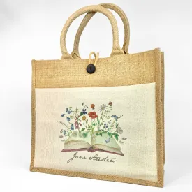 Jane Austen Jute Bag