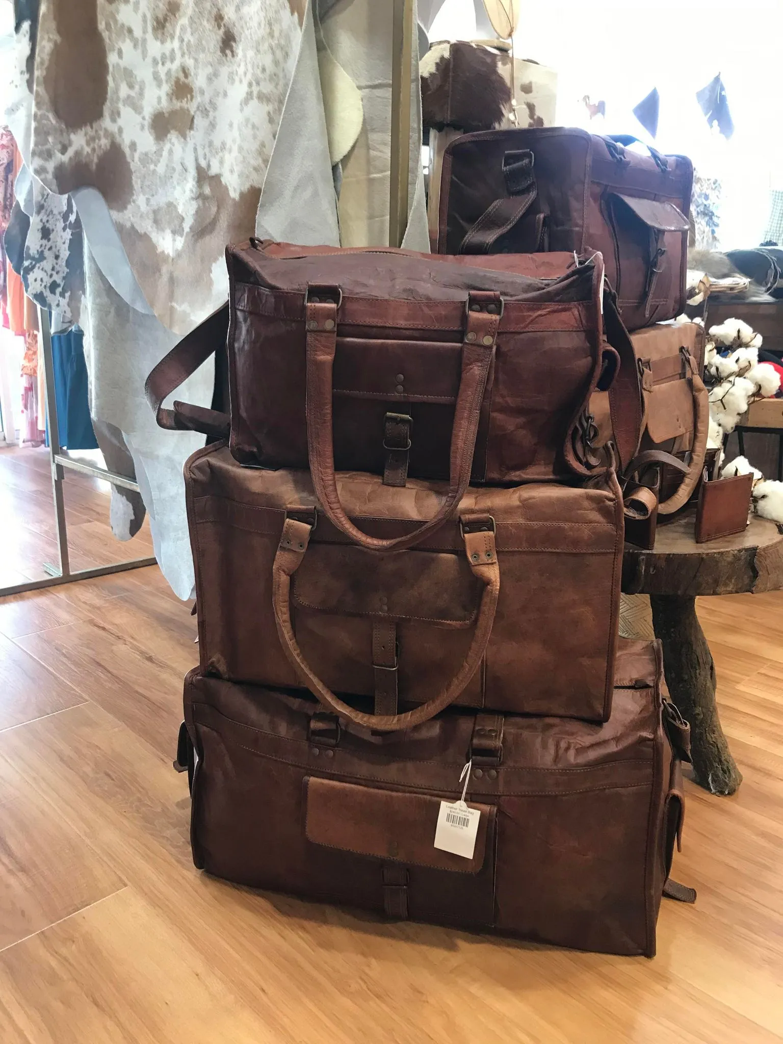 Leather Travel Bag