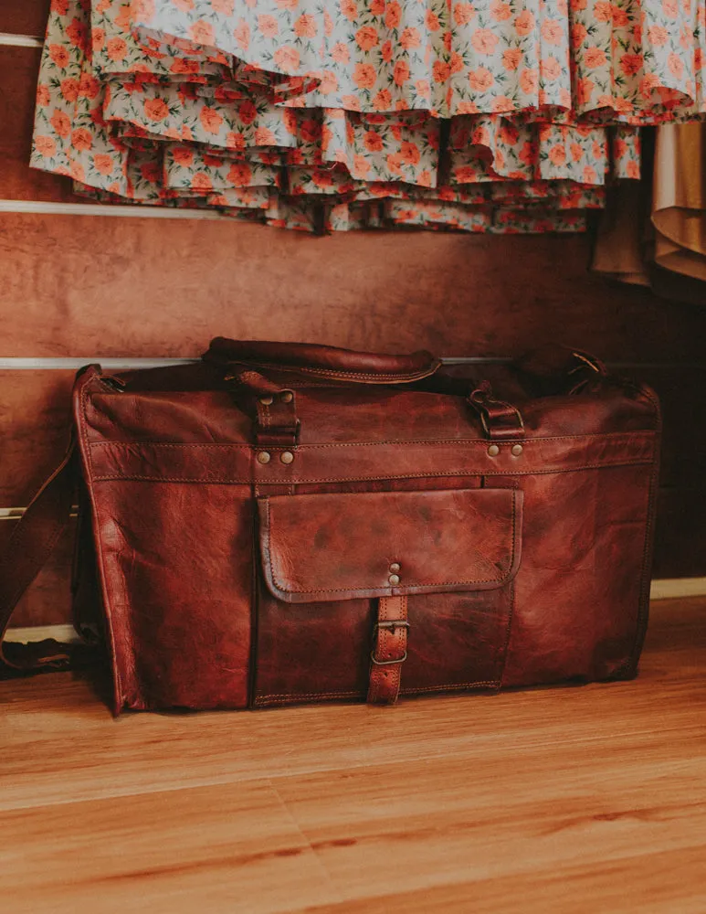 Leather Travel Bag