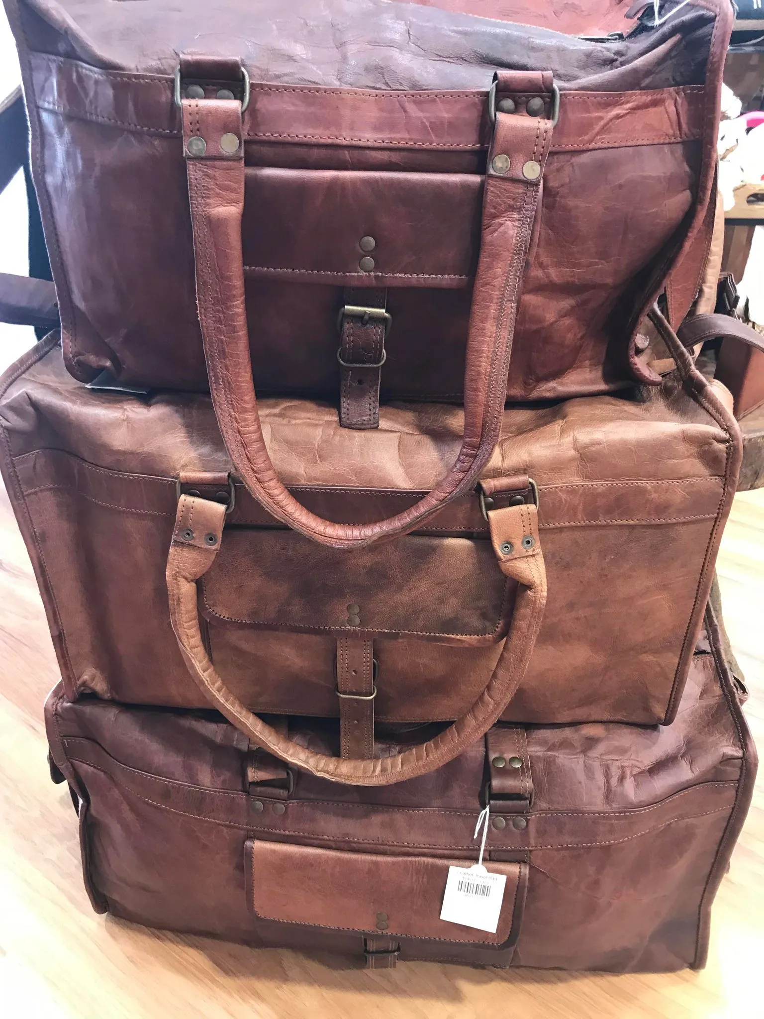 Leather Travel Bag