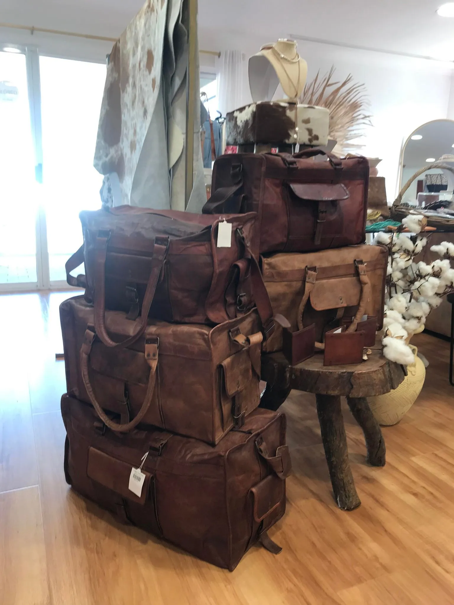 Leather Travel Bag