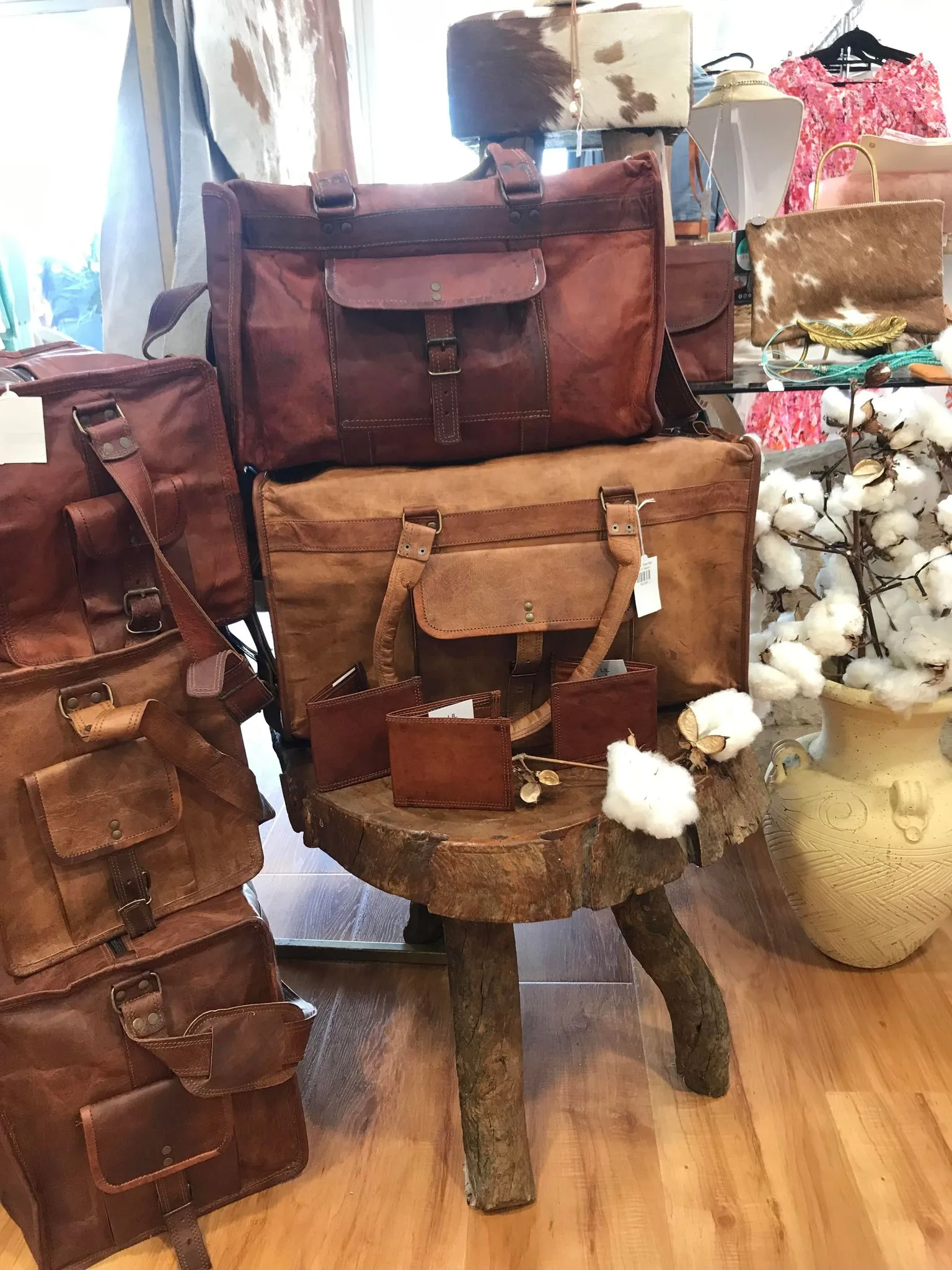 Leather Travel Bag