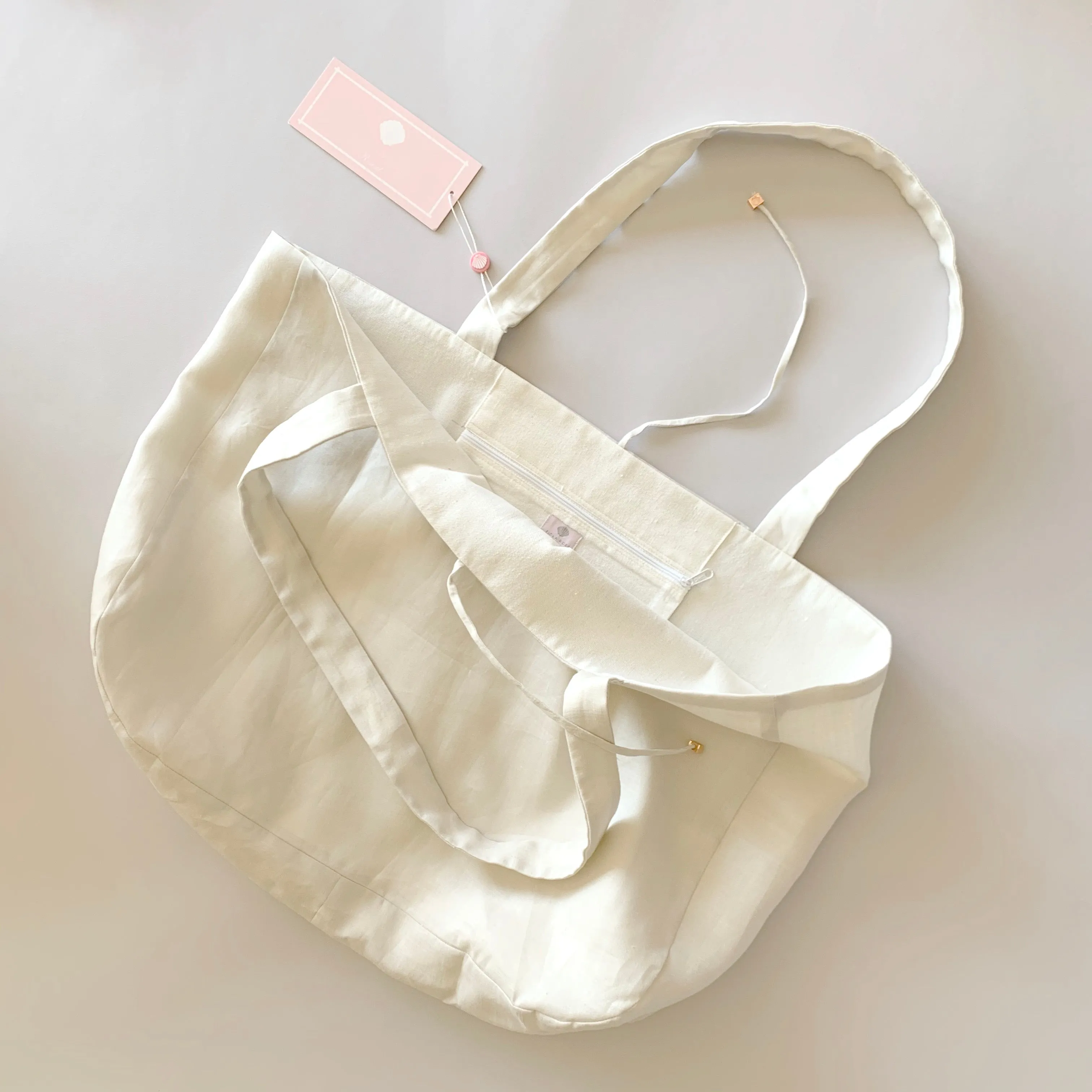 Linen Everything Bag