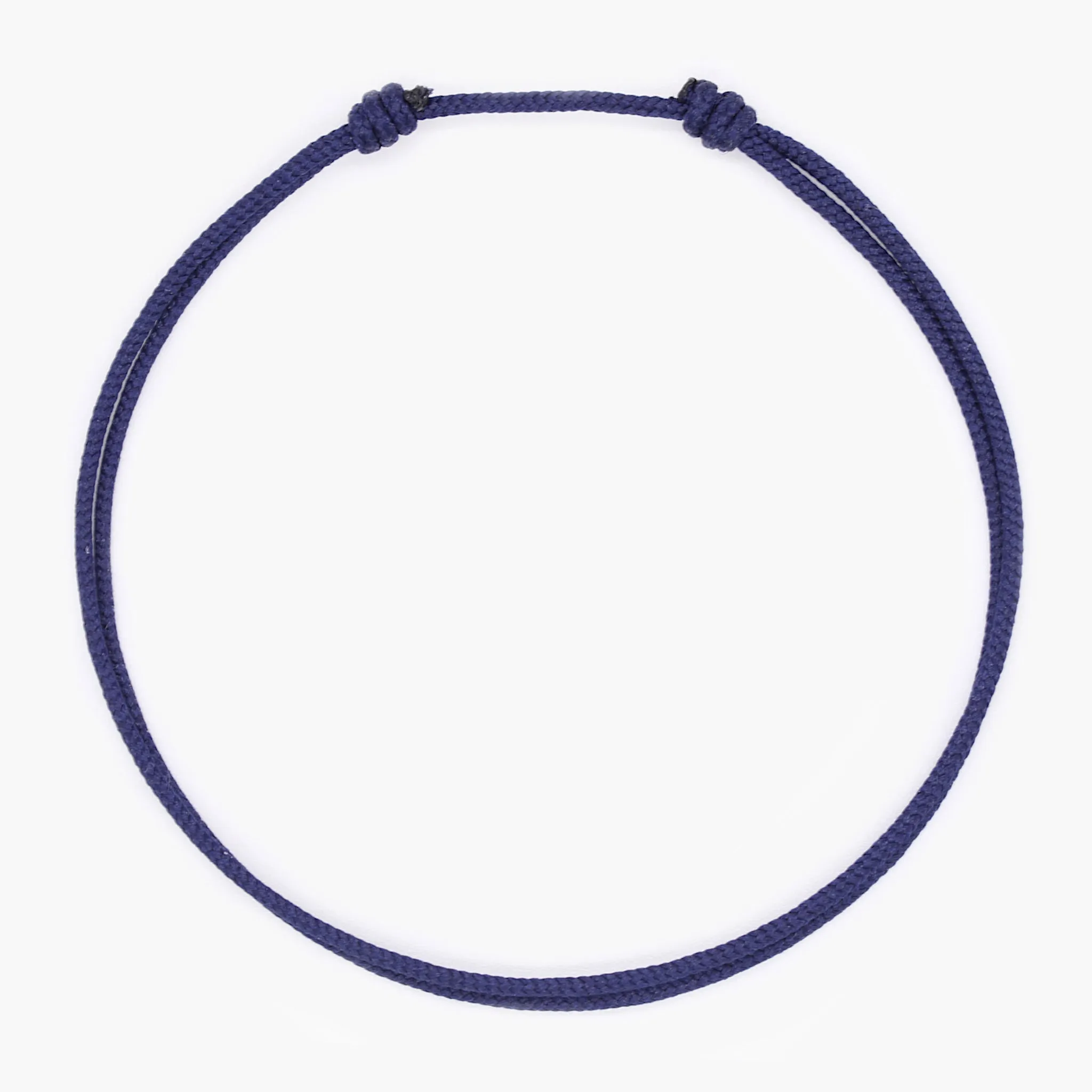 Nylon String Bracelet (Navy Blue)