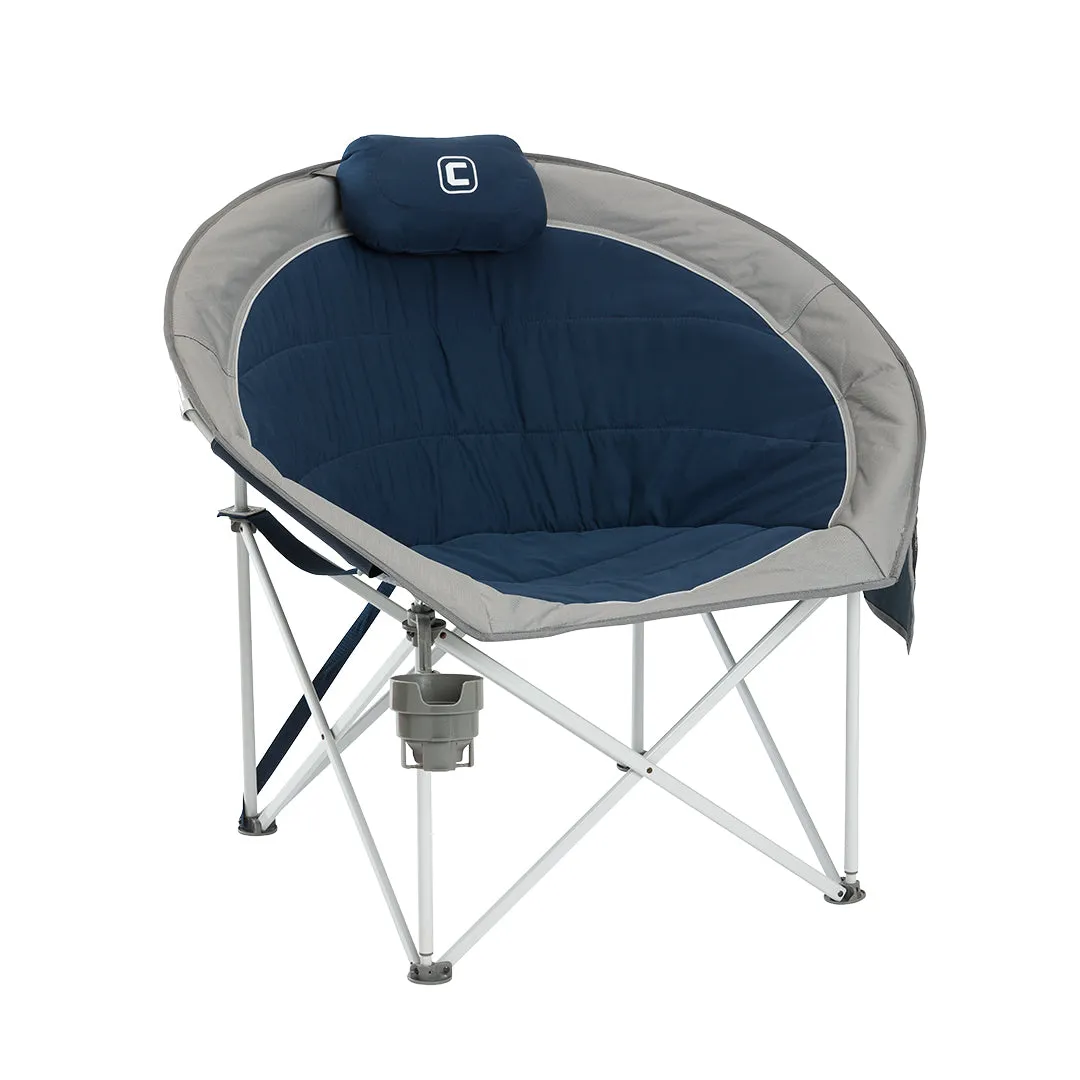 Oversized Padded Round Chair