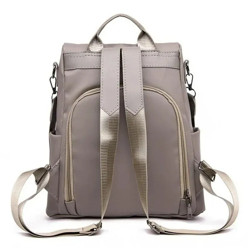 Vattentt ryggsck i nylon fr kvinnor