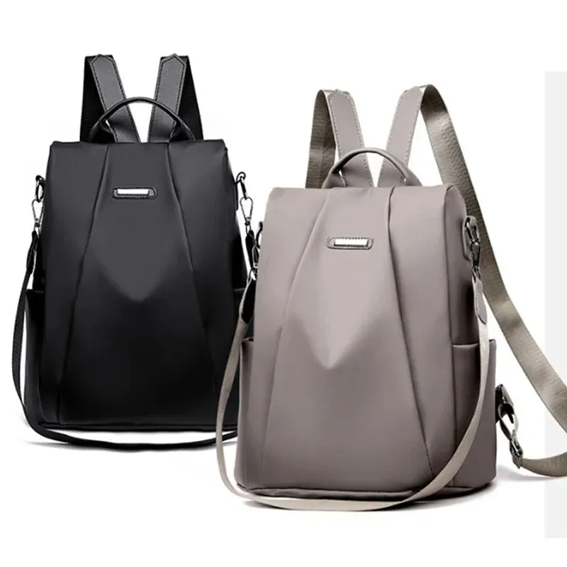 Vattentt ryggsck i nylon fr kvinnor