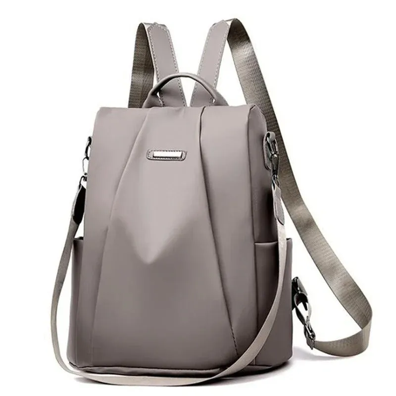 Vattentt ryggsck i nylon fr kvinnor