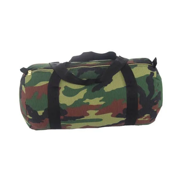 Woodland Seersucker Medium Duffel | Mint